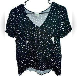 Urban Romantics Polka Dot Top